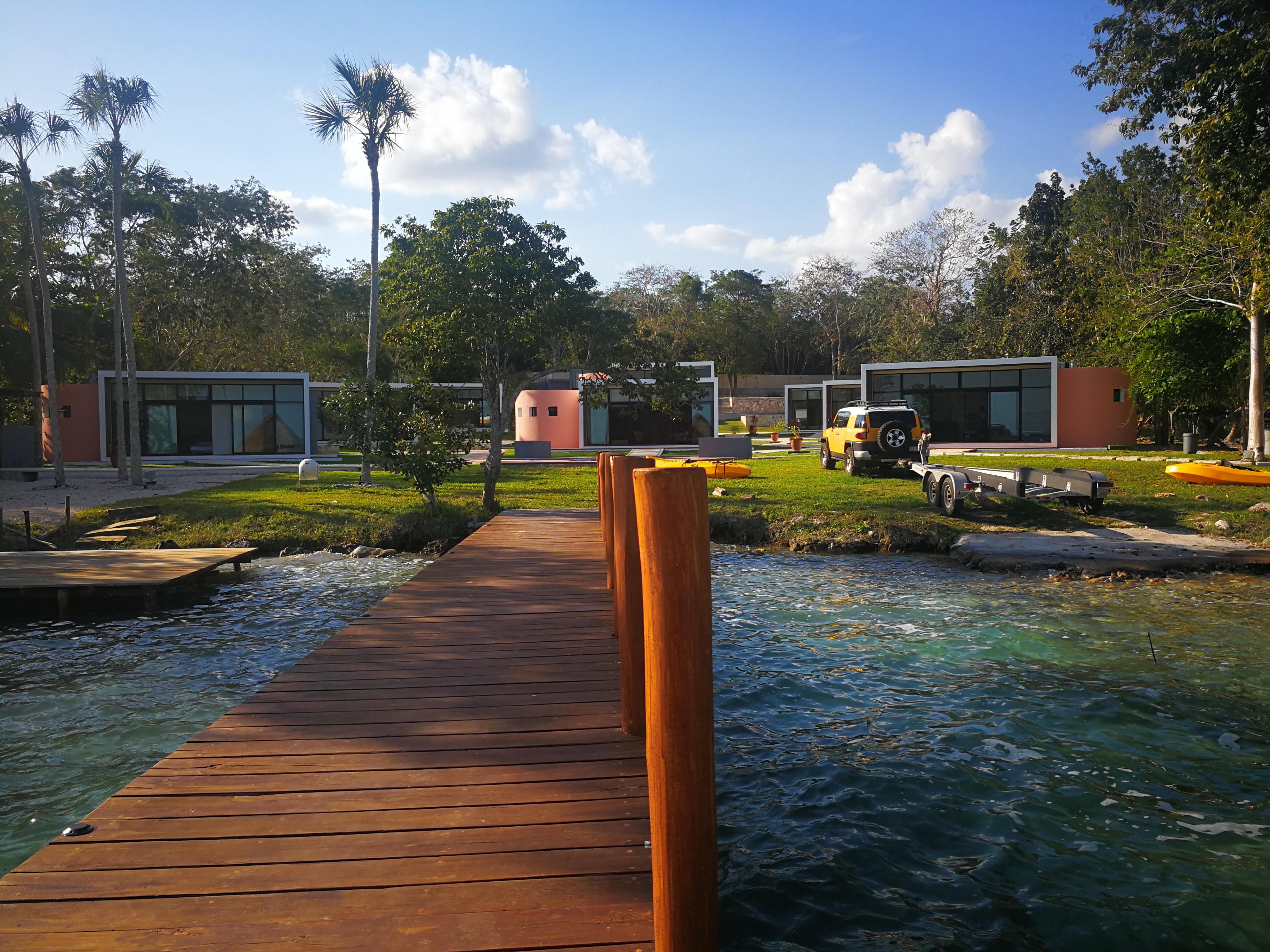 Bacalar 777 Hotel Boutique Ngoại thất bức ảnh