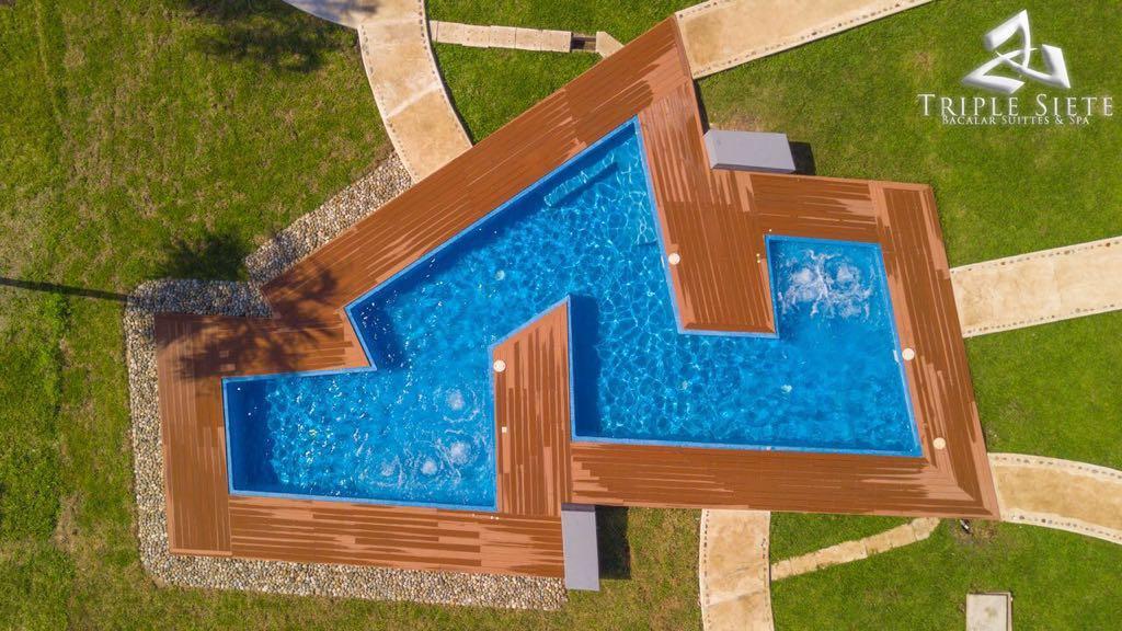 Bacalar 777 Hotel Boutique Ngoại thất bức ảnh