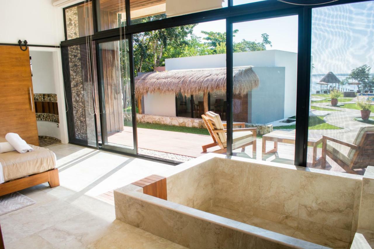 Bacalar 777 Hotel Boutique Ngoại thất bức ảnh