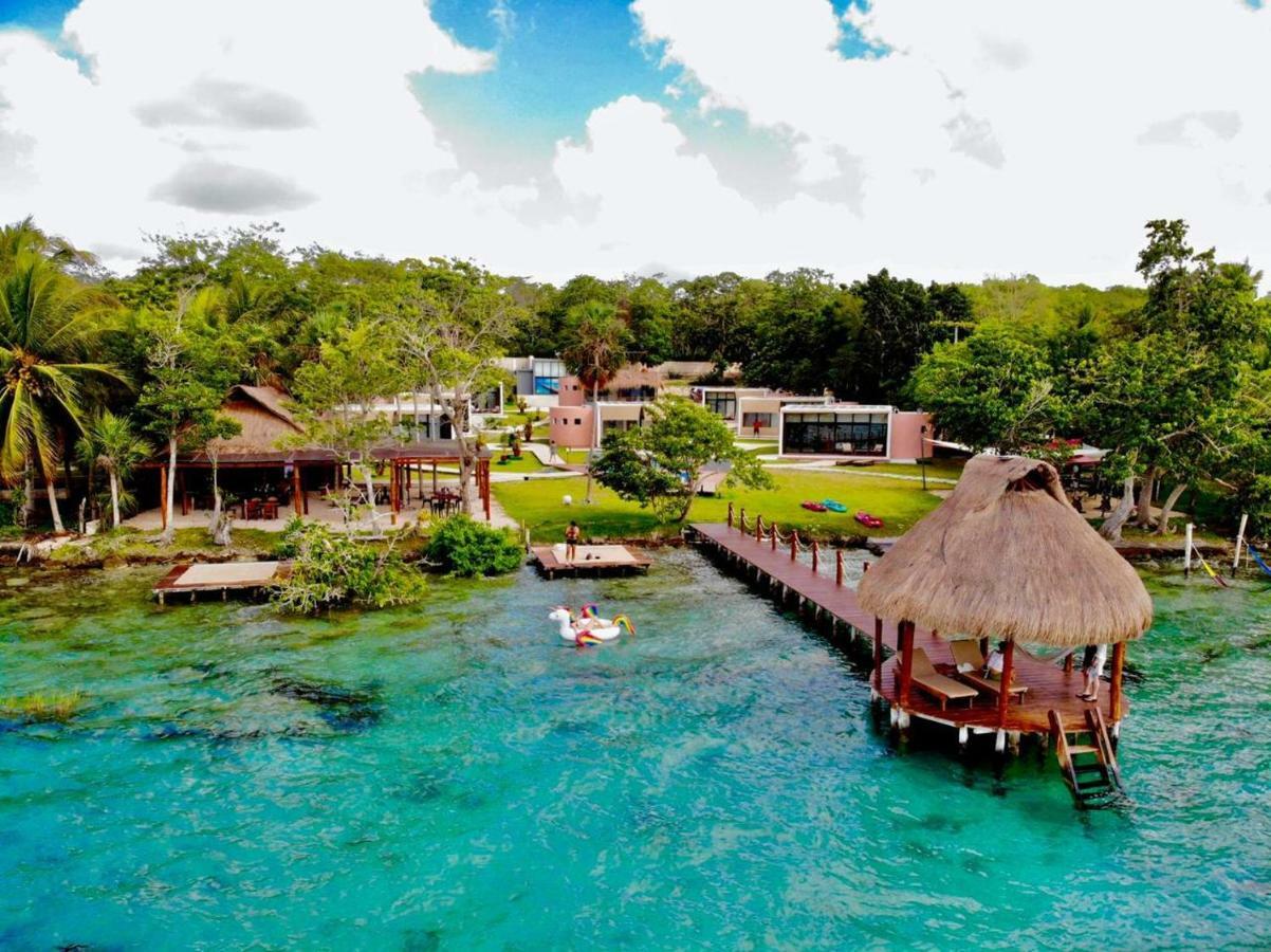 Bacalar 777 Hotel Boutique Ngoại thất bức ảnh