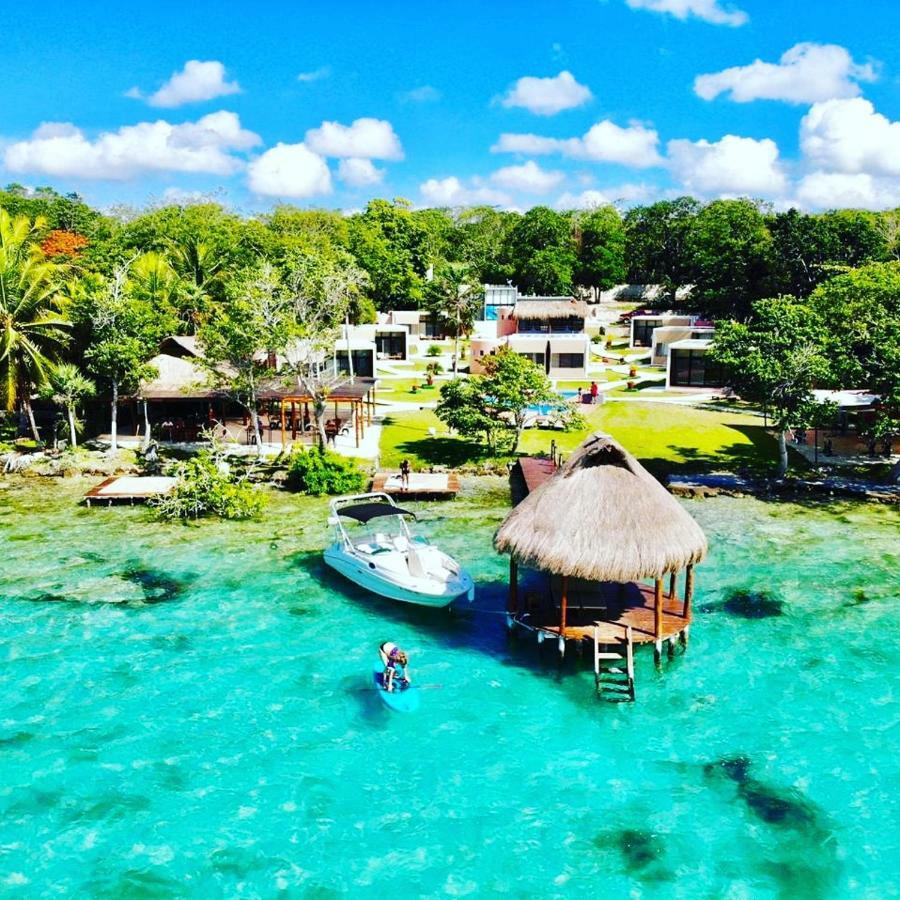 Bacalar 777 Hotel Boutique Ngoại thất bức ảnh